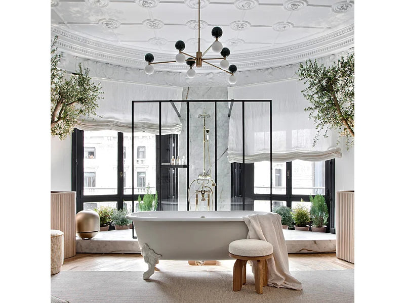 Baignoire Îlot 175x80 Fonte Noir - CLEO
