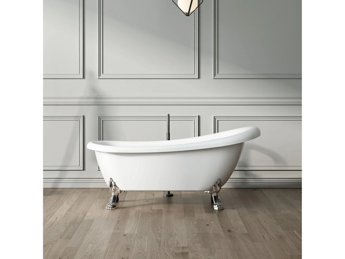 Baignoire dorée ou cuivre