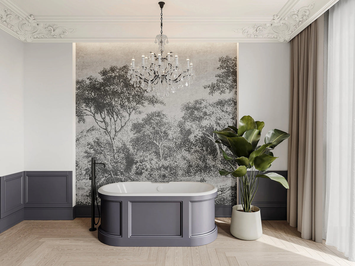 Baignoire Îlot 151x73,5 Acrylique Gris - CAVASO