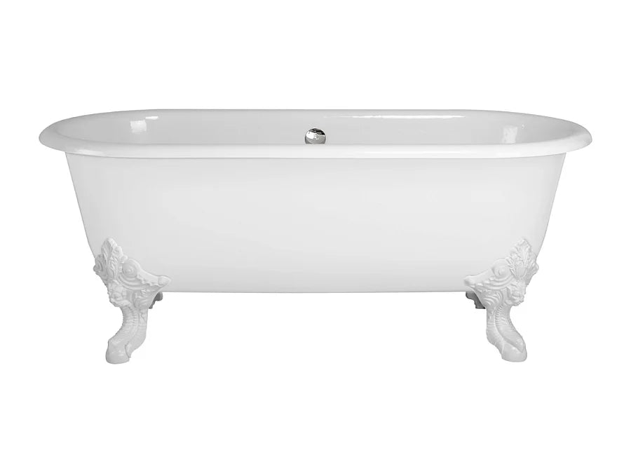Baignoire Îlot 175x80 Fonte Noir - CLEO - vue 4