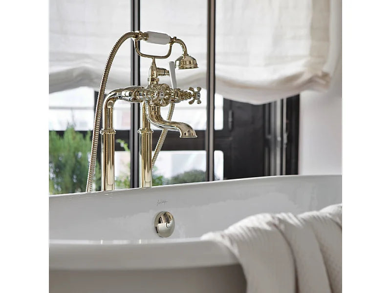 Baignoire Îlot 175x80 Fonte Noir - CLEO - vue 5