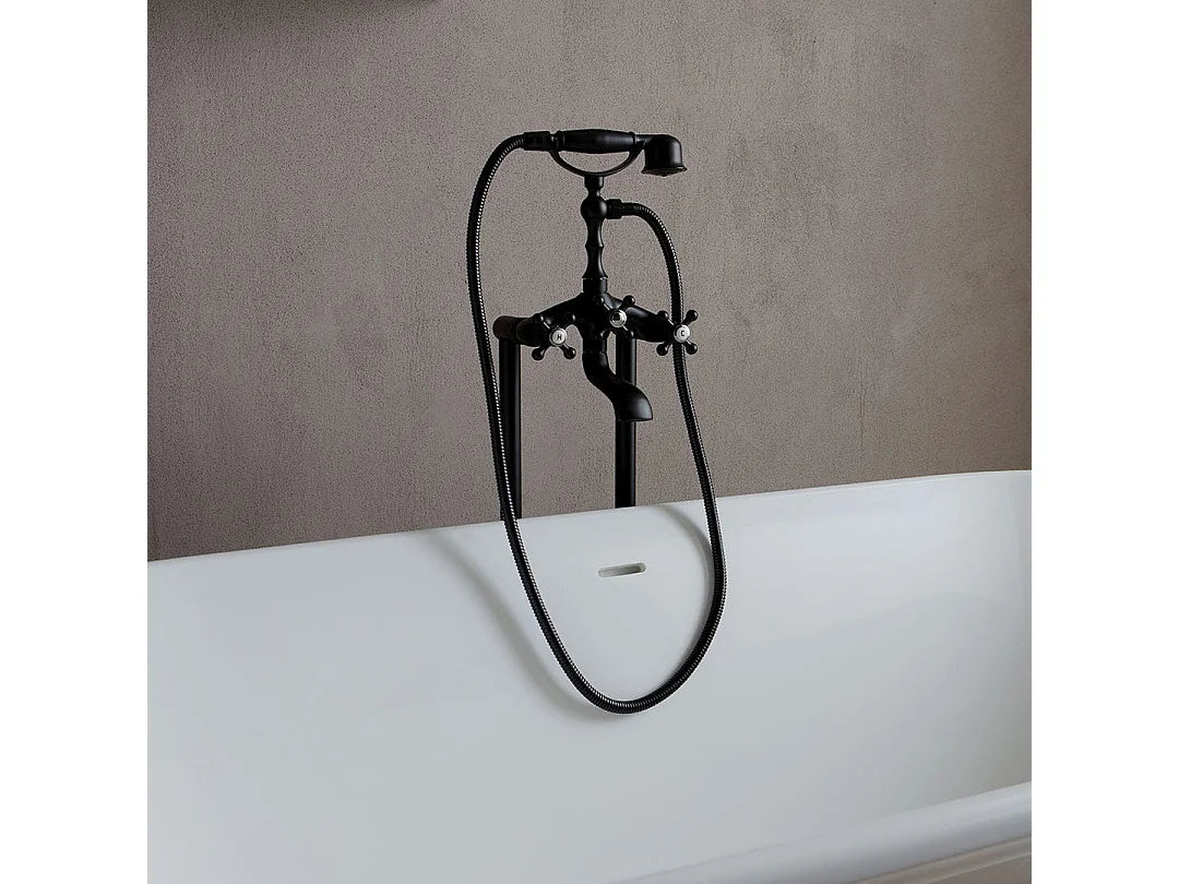 Baignoire Îlot 170x84 Résine Minérale Blanc - CENTRE - vue 7