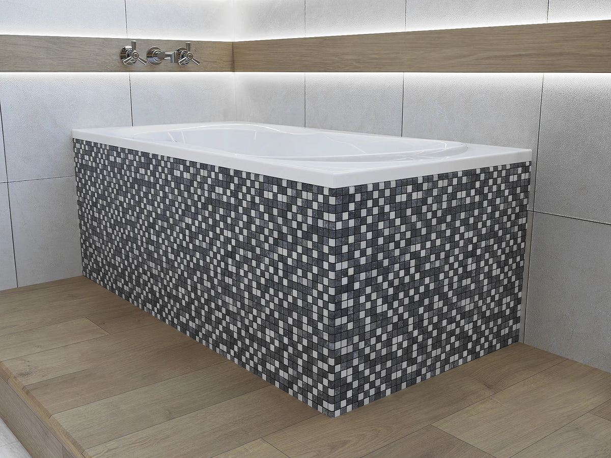 Baignoire Sabot 120x75 Acrylique Blanc avec Tablier - GRACJA - vue 2