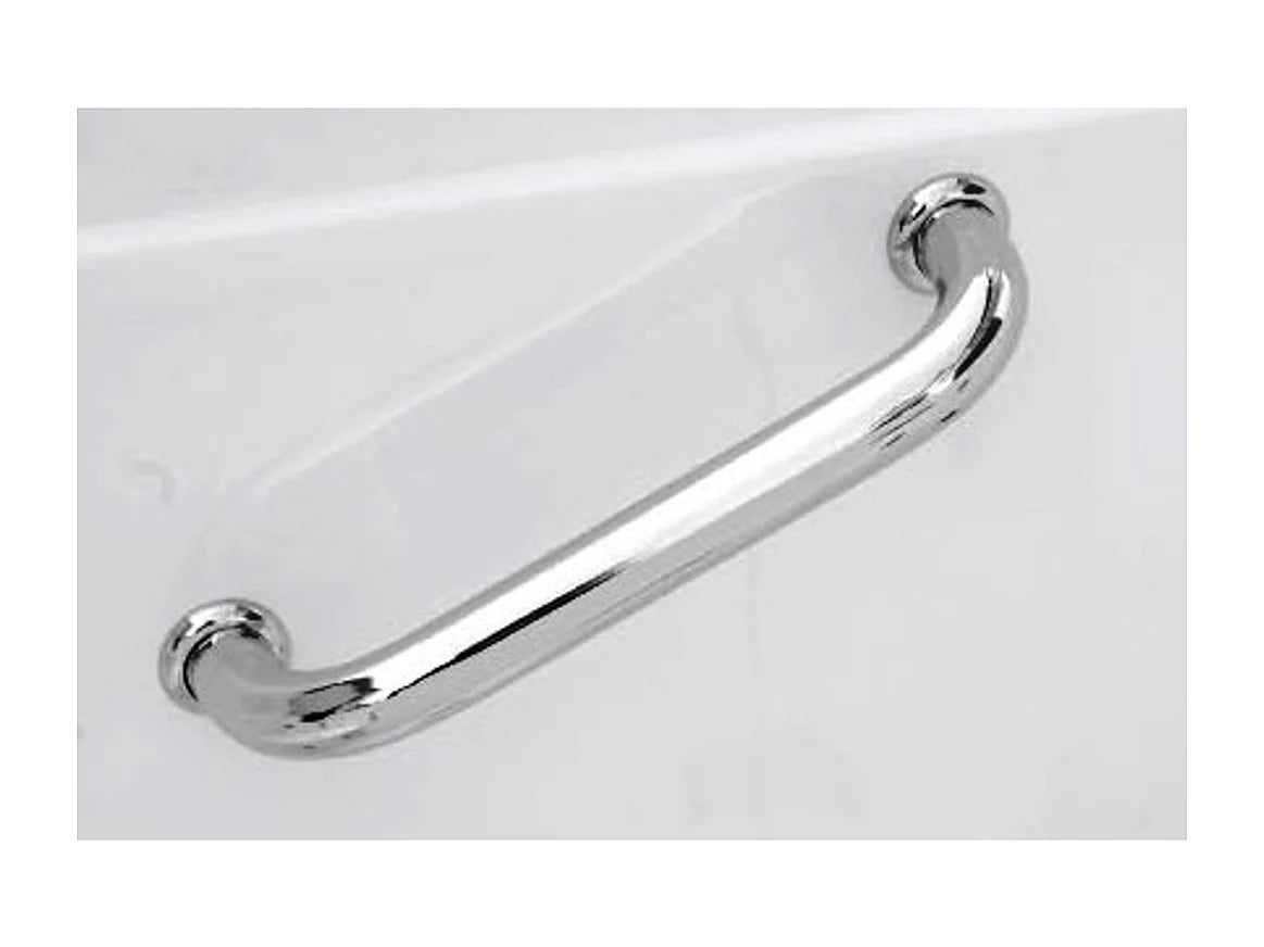 Baignoire Rectangulaire 151x75 Résine Minérale Blanc avec Robinetterie - KASTRAKI - vue 6
