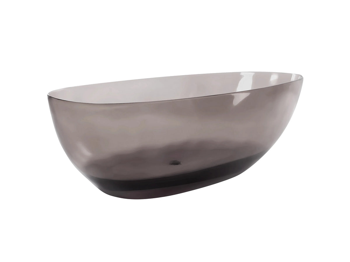 Baignoire Îlot 169x78 Résine Minérale Noir - BLANCARENA - vue 5